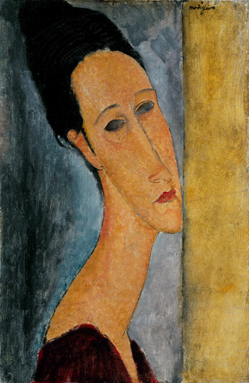 Portrait of Jeanne Hebuterne von Amedeo Modigliani