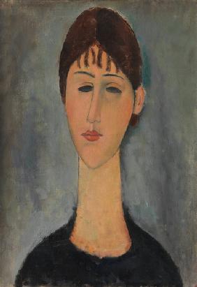 Porträt von Anna Zborowska 1918