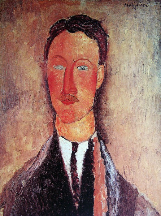 Porträt von Léopold Survage (1879-1968) von Amedeo Modigliani