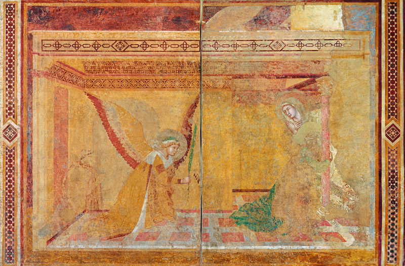 The Annunciation, second quarter of the 14th century von Ambrogio Lorenzetti