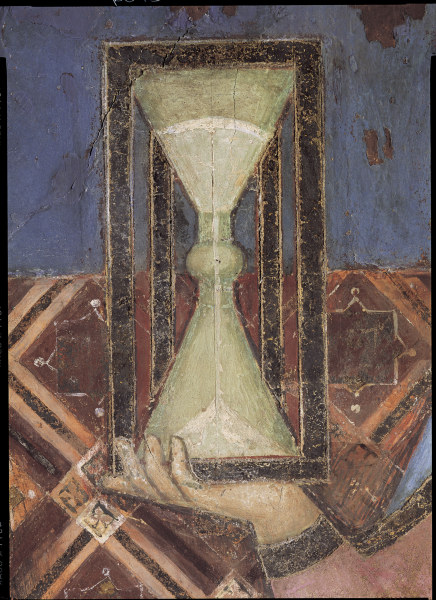 Sanduhr der Temperantia von Ambrogio Lorenzetti