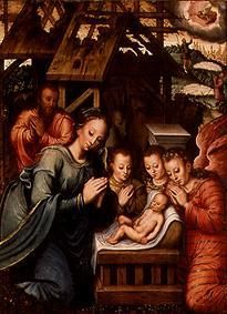 Die Geburt Christi. von Ambrosius Benson