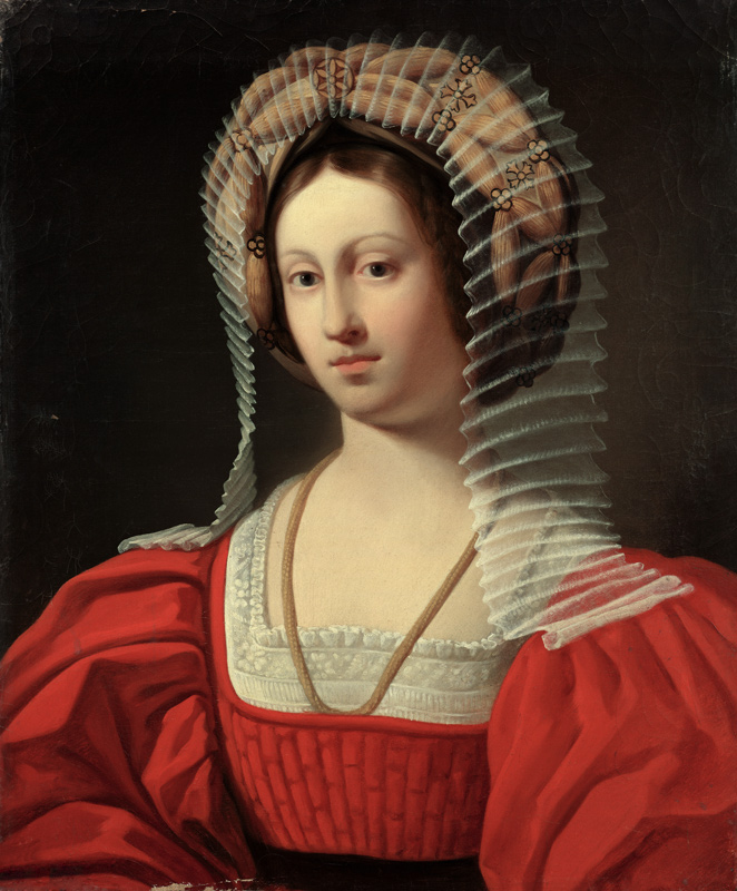 Giovanna I (1326-82) Queen of Naples von Amedee Gras
