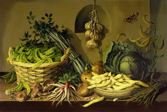 Cabbage, Peas and Beans von  Amelia  Kleiser