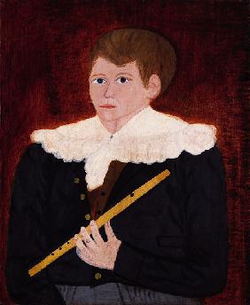 Boy with a Flute 1820