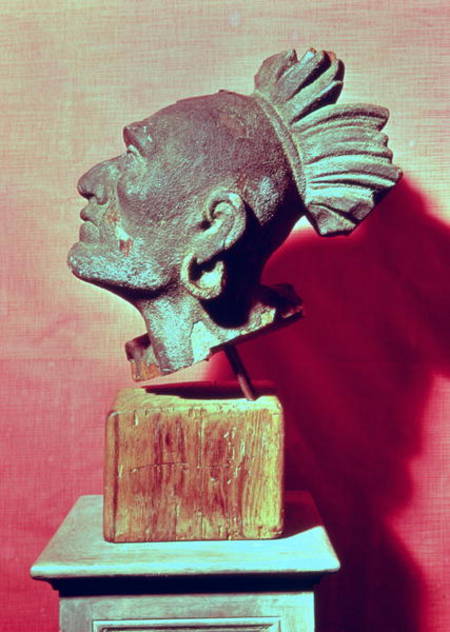 Head of Squanto (d.1622), an American Indian of the Pawtuxet tribe who became a good friend to the P von American School