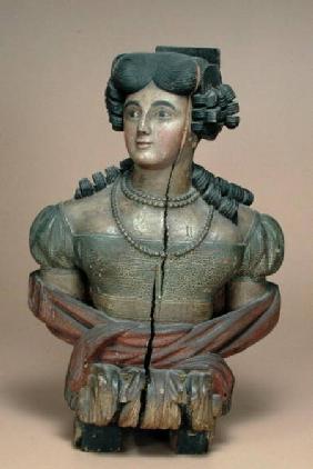 Figurehead of a young lady 2nd quarte