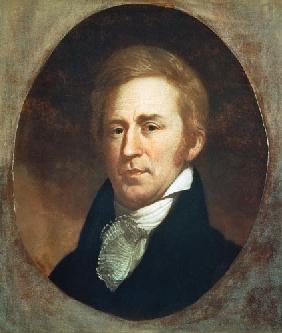 Portrait of William Clark, American explorer and governor of Missouri Territory