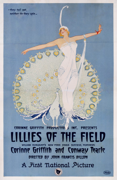 Poster advertising the film 'Lillies of the Field', printed by Ritchey von American School, (20th century)