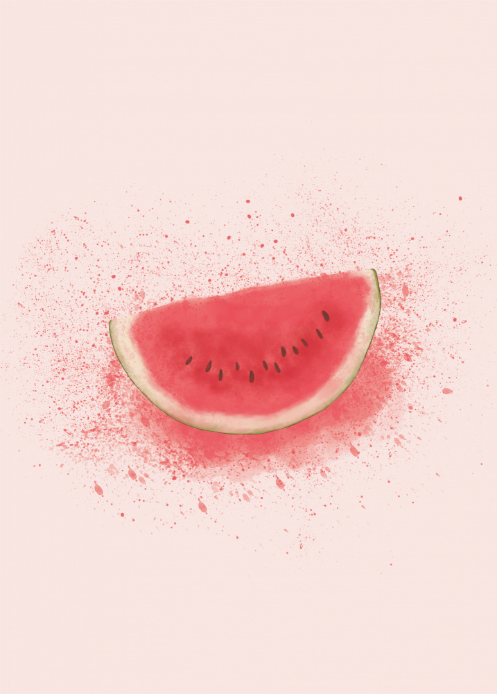 Wassermelonenspritzer von Aminah Eleonora