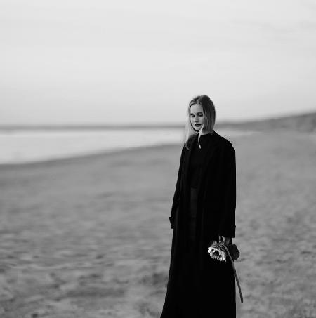 Woman on a beach 2019
