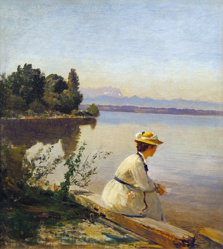 Am Starnberger See bei Leoni. von Anders Andersen-Lundby