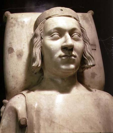 Charles V the 'Wise' (1338-80) tomb effigy von Andre Beauneveu