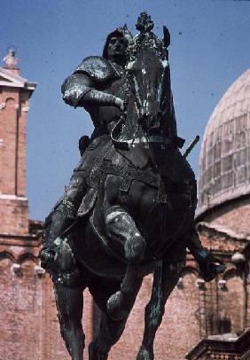 COX/I 53 Equestrian statue of the condottiere Bartolomeo Colleoni 1488