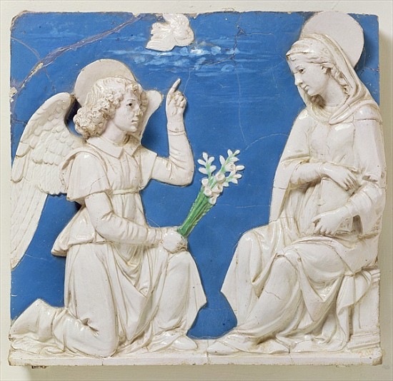 The Annunciation von Andrea Della Robbia