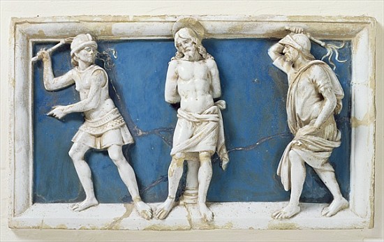 The Flagellation of Christ von Andrea Della Robbia