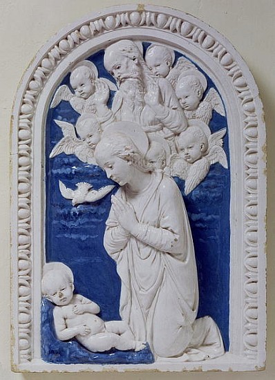 The Madonna and Child von Andrea Della Robbia