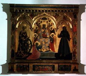 The Madonna of the Girdle with Saints and Angels 1437