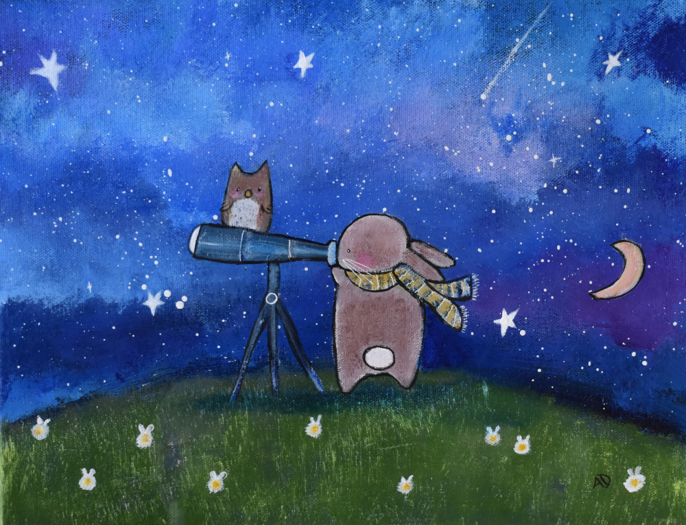 Sterne beobachten von Andrea Doss