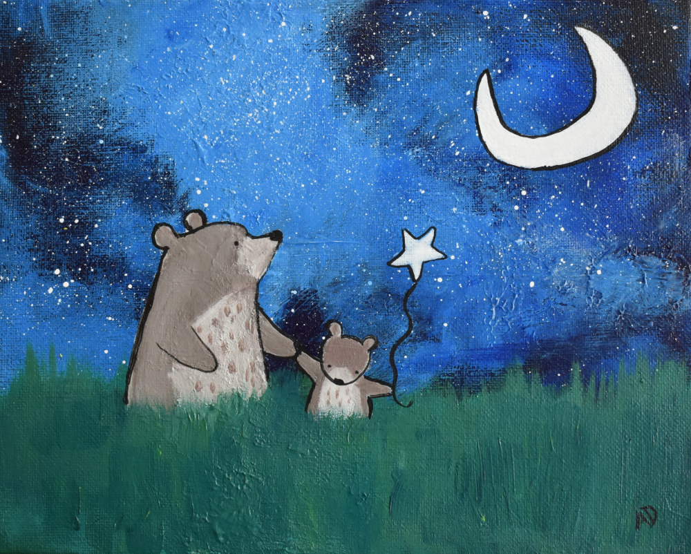 Zwei Bären von Andrea Doss