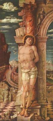 Hl. Sebastian von Andrea Mantegna