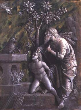 Abraham sacrificing Isaac c.1490-95