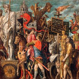 nach Mantegna, Triumph Cäsars