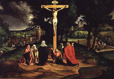 The Crucifixion von Andrea Previtali