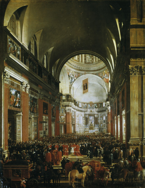 Urban VIII in Il Gesù / Painting / 1640 von Andrea Sacchi