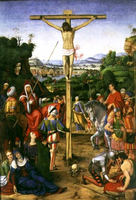 The Crucifixion von Andrea Solario