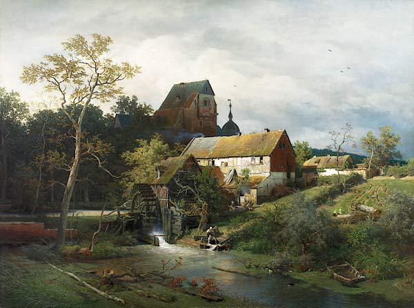 Die Erftmühle 1866