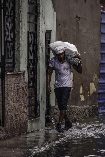 Überschwemmung in Havanna