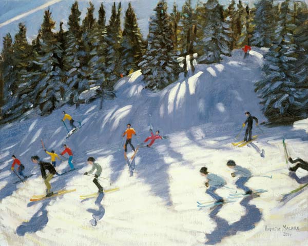 Fast Run, 2004 (oil on canvas)  von Andrew  Macara