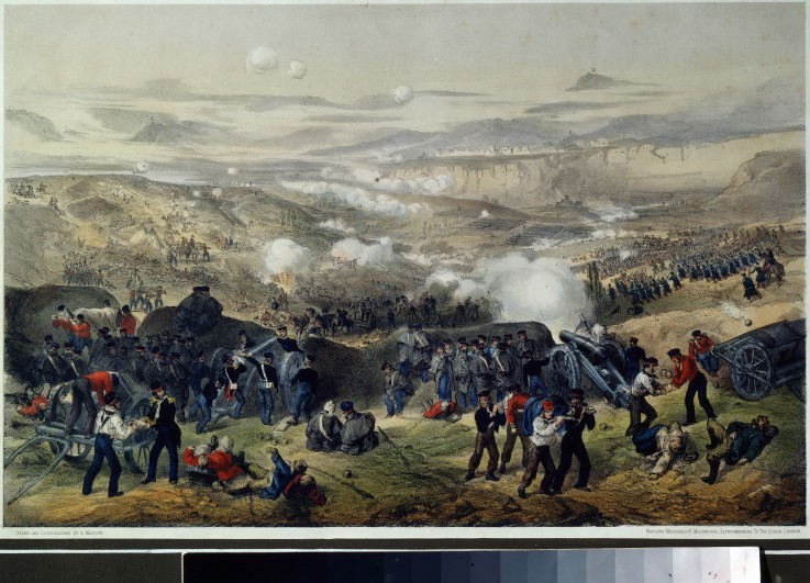 Die Schlacht von Inkerman am 5. November 1854 von Andrew Maclure