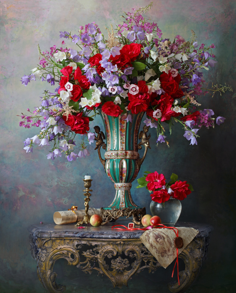 Stillleben mit Blumen von Andrey Morozov