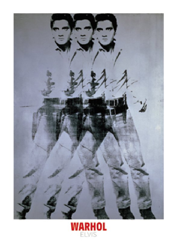 Elvis, 1963  - (AW-929) von Andy Warhol