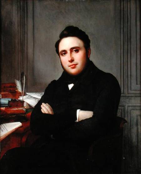 Portrait of Alexandre Auguste Ledru-Rollin (1807-74) von Angelique Mongez