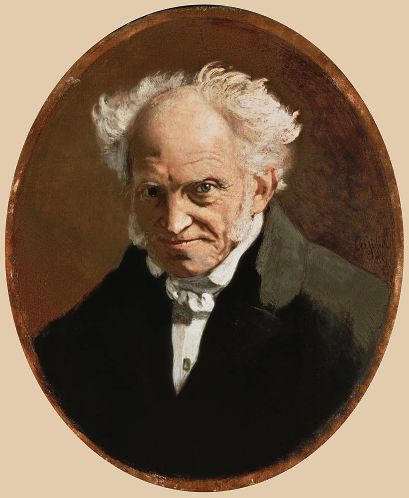 Bildnis des Philosophen Arthur Schopenhauer von Angilbert Göbel