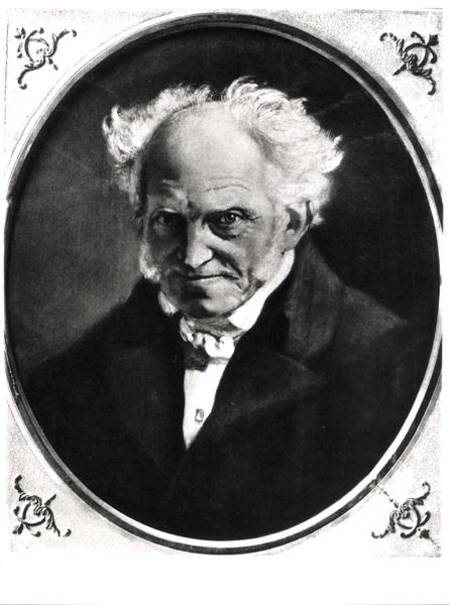 Portrait of Arthur Schopenhauer (1788-1860) von Angilbert Göbel