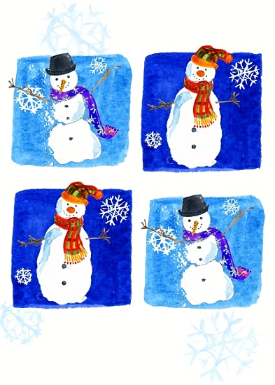 Snowmen von Anna  Platts