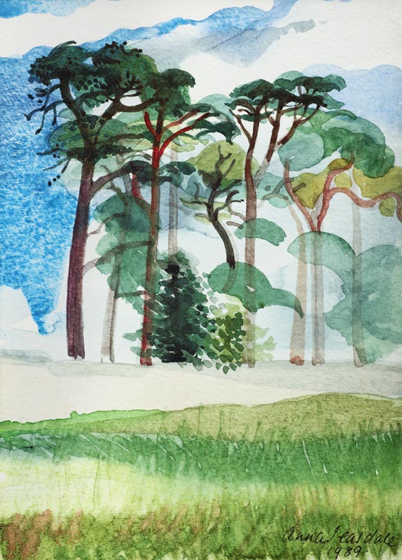 Wiltshire Pines von Anna  Teasdale