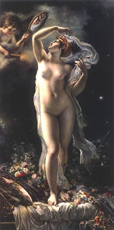 Mademoiselle Lange als Venus von Anne-Louis Girodet de Roucy-Trioson