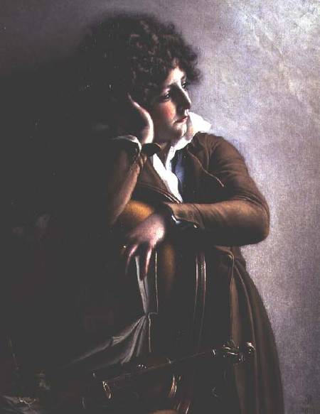 Portrait of Romainville-Trioson von Anne-Louis Girodet de Roucy-Trioson