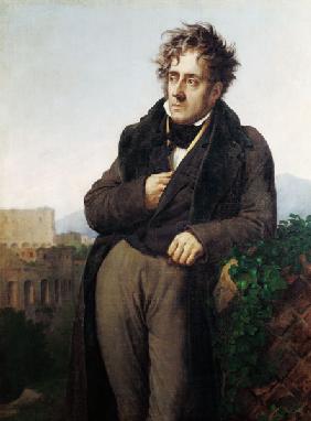 Portrait of Francois Rene (1768-1848) Vicomte de Chateaubriand 1811