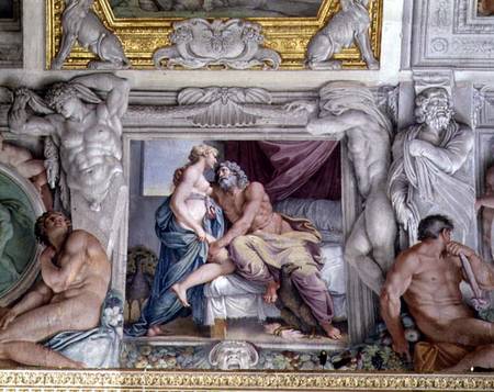 The 'Galleria di Carracci' (Carracci Hall) detail of Jupiter and Juno von Annibale Carracci