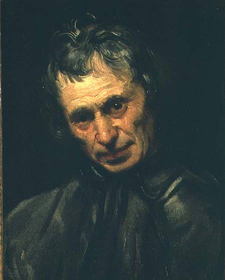 Head of an old man von Annibale Carracci