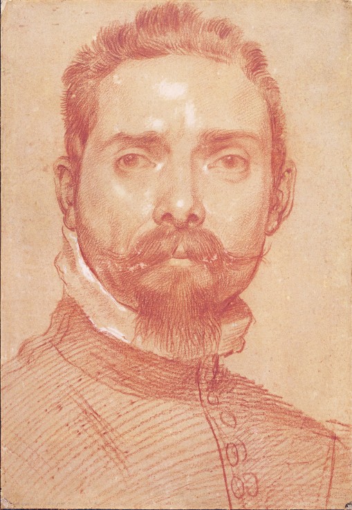 Porträt von Lautenspieler Giulio Mascheroni von Annibale Carracci