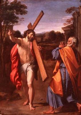 Christ Appearing to St. Peter on the Appian Way 1601-02