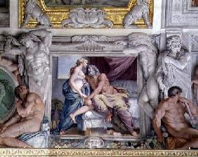 The 'Galleria di Carracci' (Carracci Hall) detail of Jupiter and Juno 1597-1604