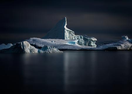 Schwimmender Eisberg,Antarktis